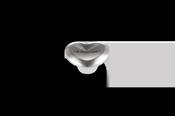 Le Creuset Heart 57mm Stainless Steel Knob