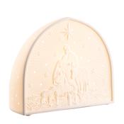 Belleek Nativity Crib Luminaire image