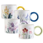 Wildflower Mugs Set of 4 image
