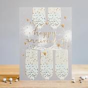 Anniversary Glasses Card image
