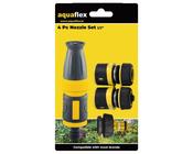 Aquaflex 4 Pc Nozzle Set 1/2 In