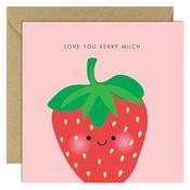 BBunny I Love You Berry Much Card
