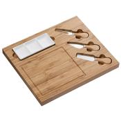 Belleek Cheese Board &amp; Cheese Knife Set image
