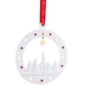 Belleek Church Scene Ornament image