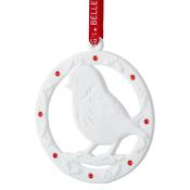 Belleek Robin Ornament W7.8cm x L8.5cm image