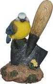 Blue Tit Sitting on Trowel - 15cm image