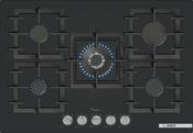 Bosch 75cm Black Gas on Glass Hob PPQ7A6I40 image