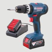Bosch GSB18V-25 Combi Drill 2x 4.0Ah Batteries | 06019K9377 image