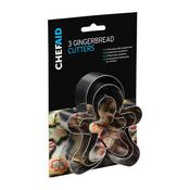 Chef Aid Christmas Gingerbread Cutters – Set of 3 image