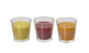 Citronella Candle Wax Glass Jar
