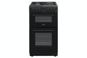 Belling 50cm Double Oven Gas Cooker | BFSG511TCBKLPG Black