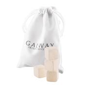 Cooling Stones - White Jade Set of 4