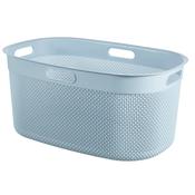 Curver Laundry Basket Stone Blue 45L