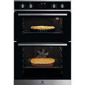Electrolux 42/61 Litre Built In Double Oven S/S EDFDC46X