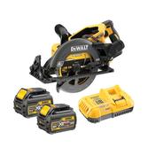 DeWalt 54v Flexvolt High Torque Circular Saw WIth 2x 6.0Ah Batteries DCS577T2 image