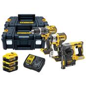 DEWALT DCK368P3T 18 Volt XR Triple Kit, 3 x 5.0Ah Batteries