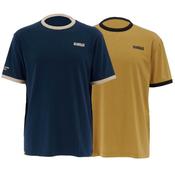DEWALT Wilbury Dijon &amp; Navy Twin Pack T-Shirts