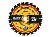 Dewalt DEWDT10624QZ ELITE™ Series Framing Circular Saw Blade 165 x 20mm x 24T
