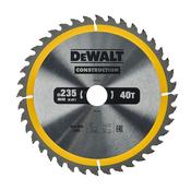 DeWalt Portable Construction Circular Saw Blade 235 x 30mm x 40T