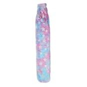 DeVielle Covered Long Hot Water Bottle Pink with Silver Stars image