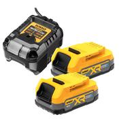 DeWalt 18V XR Starter Kit 1.7Ah Batteries &amp; Charger |DCB1102E2 image