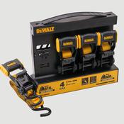 DeWalt 4 Piece Ratchet Strap Set | DXBC18004 image