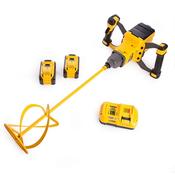 DeWalt FlexVolt Paddle Mixer 54V 2x9Ah Kit |DCD240X2 image