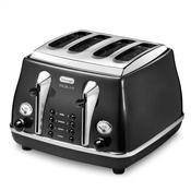 Delonghi Icona Toaster Black | CTOM4003.BK image