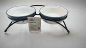 Eat On Feet Ceramic Pet Bowl Set