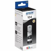 Epson 104, 65ml, Ecotank Printer Ink, Black | C13T00P140