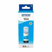 Epson 104 EcoTank Printer Ink, Cyan | C13T00P240