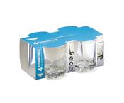 Essentials Hobnobs Sleeve Of 4 Mixers Glasses 25cl