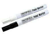 FAI/Full Paint Marker Pen Black &amp; White  | FAIPMBLKWHI