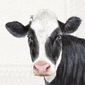 Farm Cow Cream Lunch Napkins
