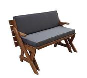 Foldable Bench and Table Set image