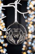 Claddagh Embossed Flat Hanging Ornament image