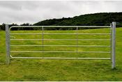 Galvanised Field Gate 11FT Light