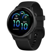 Garmin Vivoactive 6 Smart Watch with Black Band - Slate | 49-GAR-010-02985-00
