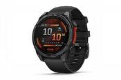 Garmin fēnix 8 47 mm AMOLED Slate grey with Black silicone band | 010-02904-00