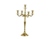 Gold Aluminium Candleholder – 60cm image