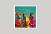 Icon (Coola Coola) – Happy Birthday Squirrels Card