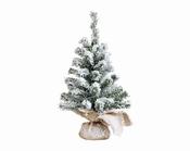 Imperial Mini Tree Snowy Indoor, Green/White D.28 cm x H.45 cm image