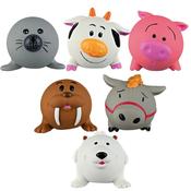 Latex Animal Dog Toy - Sold Individually