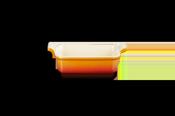 Le Creuset 19cm Deep Rectangular Dish Volcanic image