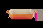 Le Creuset 33cm Cast Iron Rectangular Roaster Volcanic image