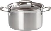 Le Creuset Classic 3-ply Stainless Steel Deep Casserole 20cm