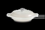 Le Creuset Signature Cast Iron Shallow Casserole 26cm Meringue image