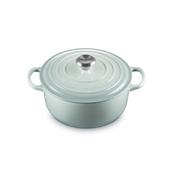Le Creuset Signature Sea Salt Cast Iron 20cm Round Casserole image