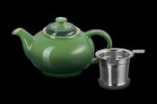 Le Creuset Stoneware Classic Teapot with Infuser Bamboo image