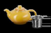 Le Creuset Stoneware Classic Teapot with Infuser Nectar image